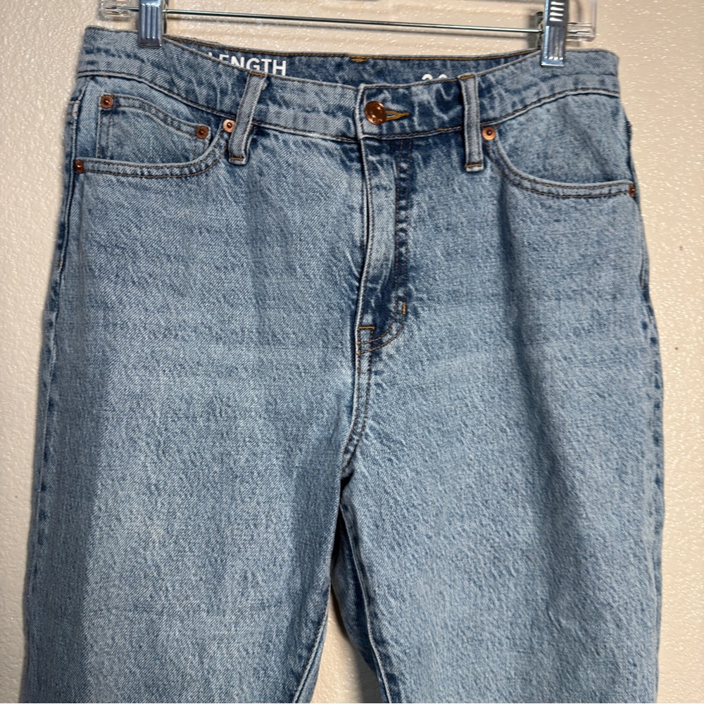 J. Crew Full-length demi-boot jean in Light Indigo wash Sz 28 - Picture 3 of 10